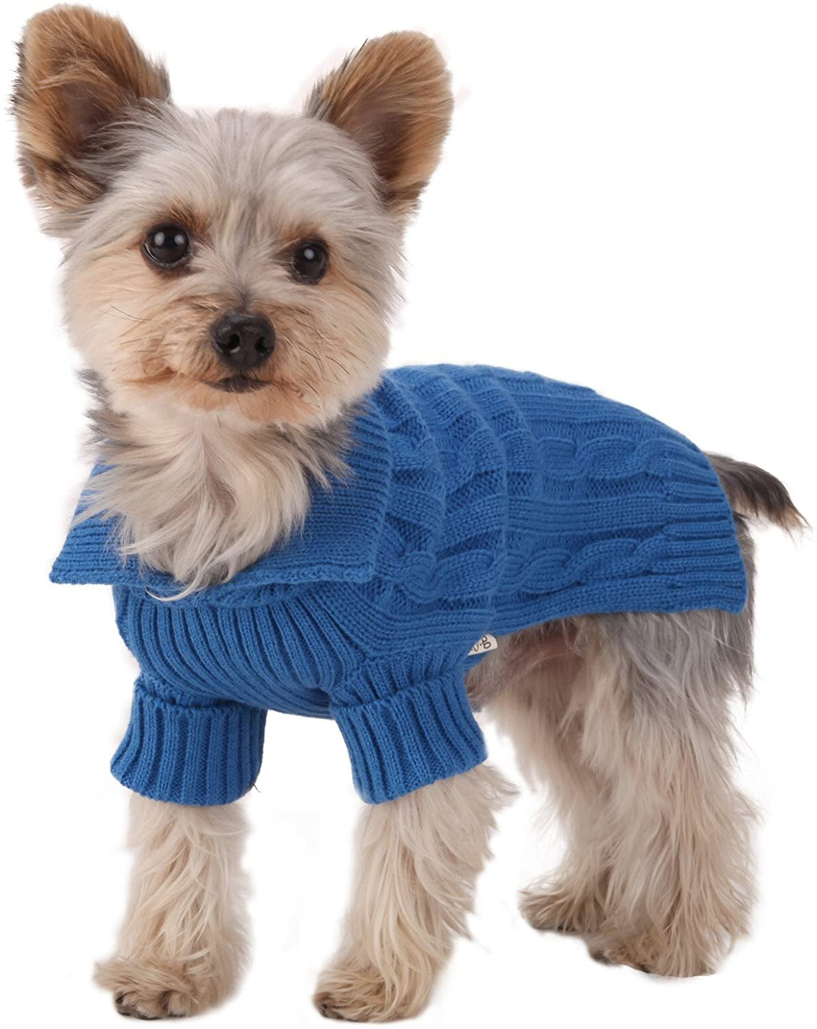 Stinky G Camel Aran Dog Sweater Size #10 Small Animals & Pet Supplies > Pet Supplies > Dog Supplies > Dog Apparel Stinky G Royal Blue #16 