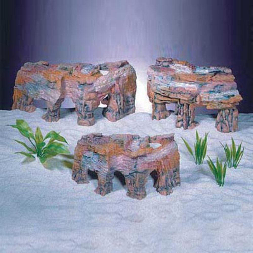 Penn-Plax Rock Grotto Resin Aquarium Decor Ornament Animals & Pet Supplies > Pet Supplies > Fish Supplies > Aquarium Decor Penn-Plax M  