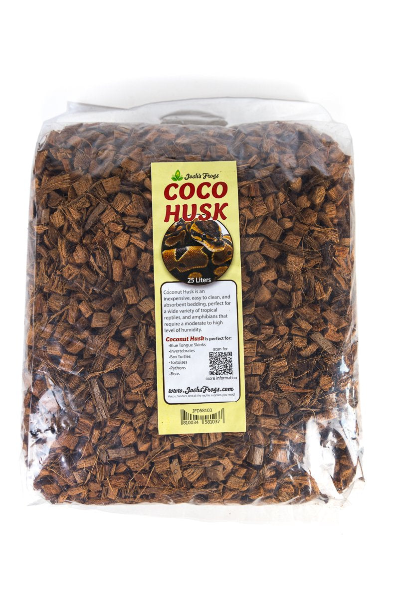 Josh'S Frogs Loose Coco Husk Chips (25 Liters) Animals & Pet Supplies > Pet Supplies > Reptile & Amphibian Supplies > Reptile & Amphibian Substrates Josh's Frogs   