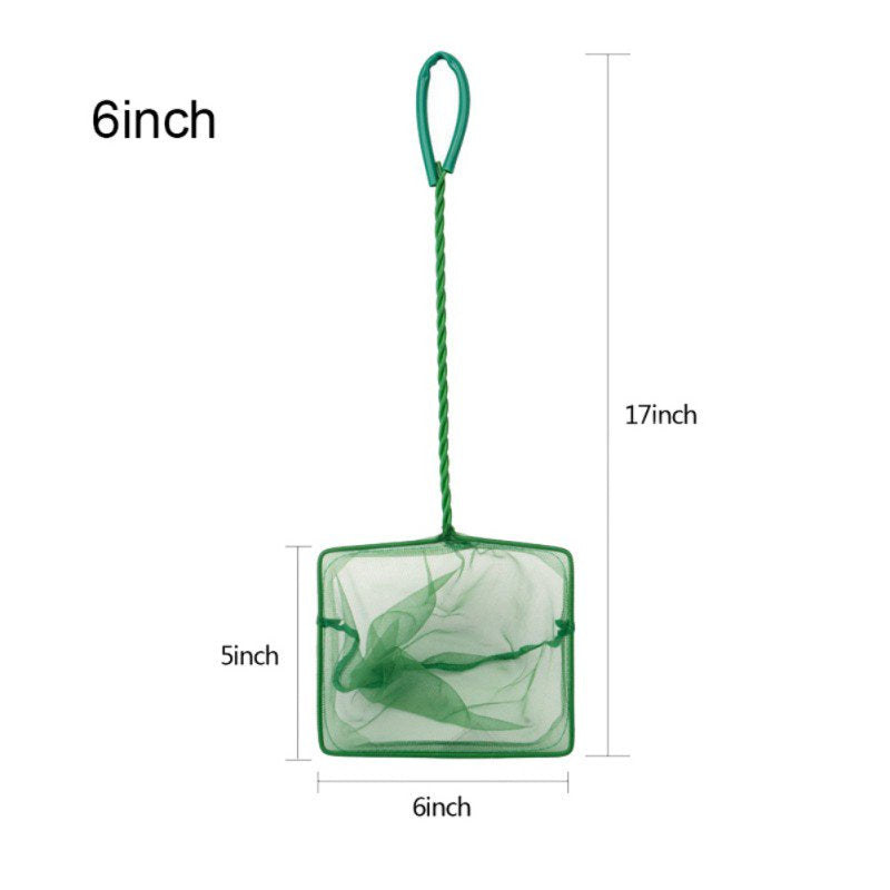 Aquarium Accessories Fish Net Fishingnets with Plastic Handle for Fish Tank Animals & Pet Supplies > Pet Supplies > Fish Supplies > Aquarium Fish Nets KINGMMICRO4   