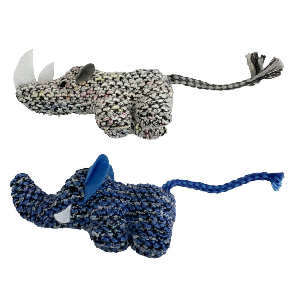 Vibrant Life Knit Animals Cat Toy, 2 Pack Animals & Pet Supplies > Pet Supplies > Cat Supplies > Cat Toys Vibrant Life   