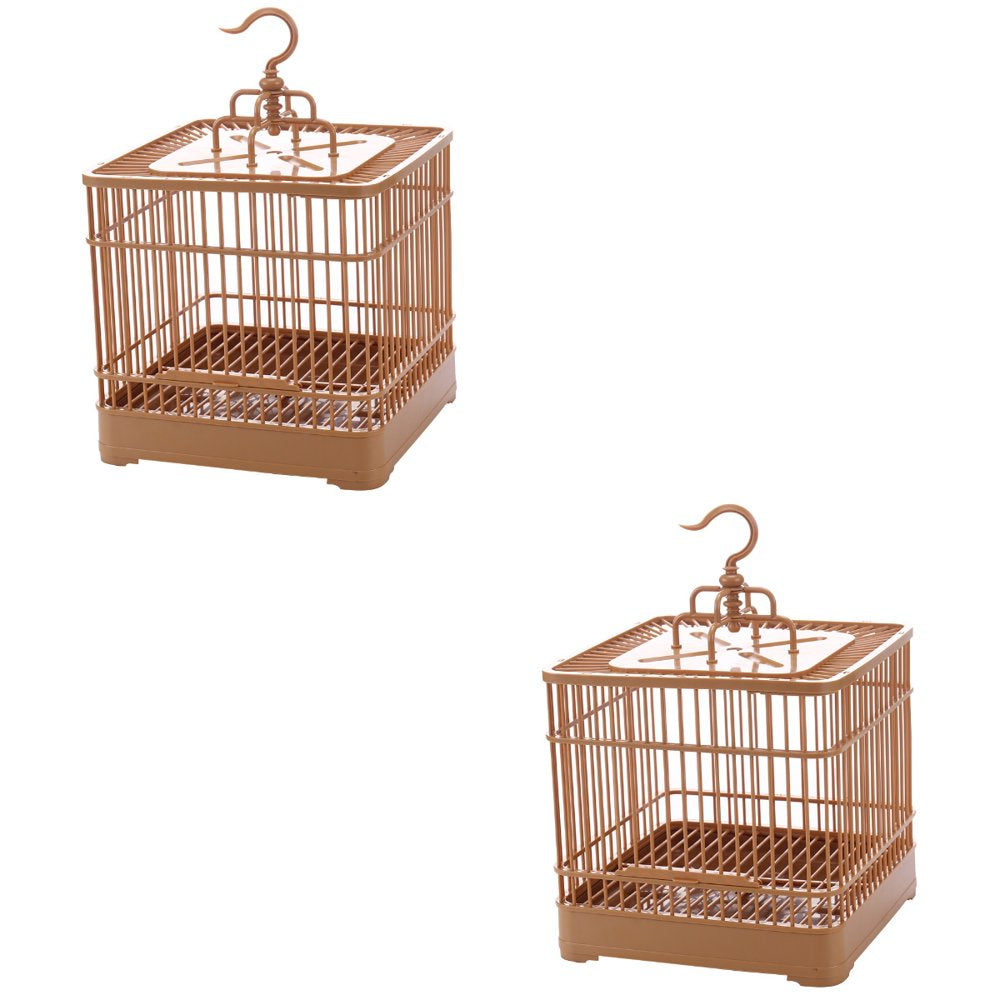 TOYMYTOY Cage Bird Hanging Parrotcage Carrier Display Carrier Swings Flight Stand Birdcages Perch Pigeon Nests Cockatiel Parakeet Animals & Pet Supplies > Pet Supplies > Bird Supplies > Bird Cages & Stands TOYMYTOY   