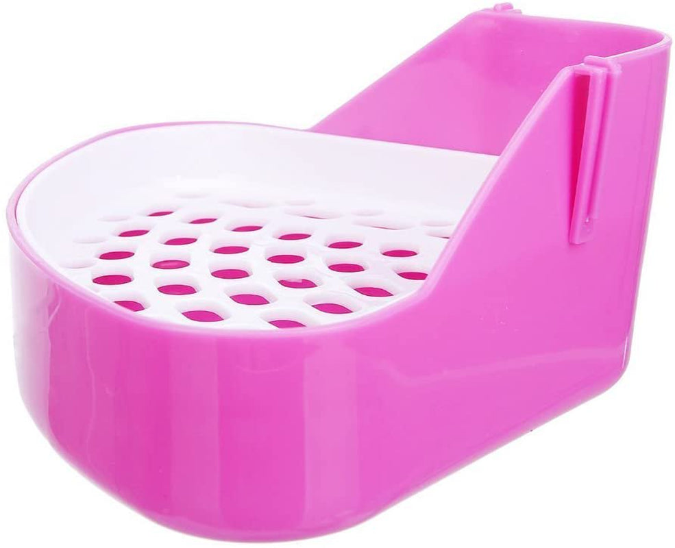 Triangle Potty Trainer Corner Bunny Toilet Guinea Pig Litter Bedding Plastic Box Pet Pan for Rabbit Chinchilla Hamster Ferret Small Animal Animals & Pet Supplies > Pet Supplies > Small Animal Supplies > Small Animal Bedding AUPERTO   