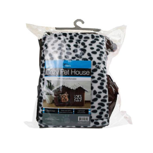 Kole Imports OT876-1 Luxury High End Double Pet House Brown Dog Room