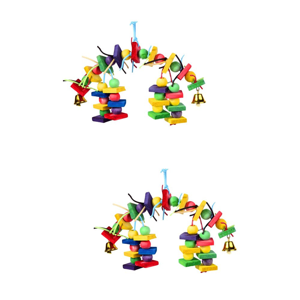 Frcolor Parrot Toys Bird Bite Toys Chewing Toy Tearing Cage Bird Large Plaything String Pet Biting Chew Ball Animals & Pet Supplies > Pet Supplies > Bird Supplies > Bird Toys FRCOLOR   