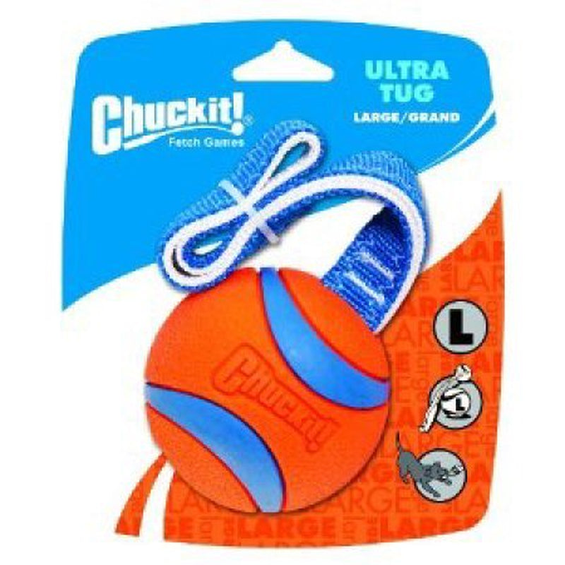 Chuckit! Ultra Rugged Rubber Ball Dog Tug Toy, Medium Animals & Pet Supplies > Pet Supplies > Dog Supplies > Dog Toys Doskocil Manufacturing Co Inc L  