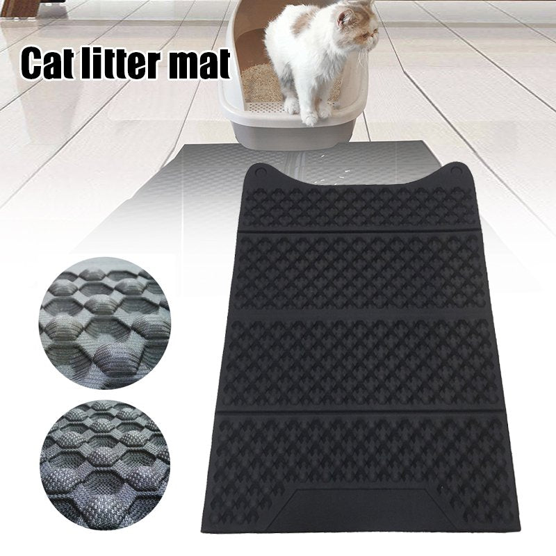 Pet Cat Litter Mat Foldable and Easy to Clean Light Weight Soft and Durable Washable Pet Supplies Animals & Pet Supplies > Pet Supplies > Cat Supplies > Cat Litter CN   
