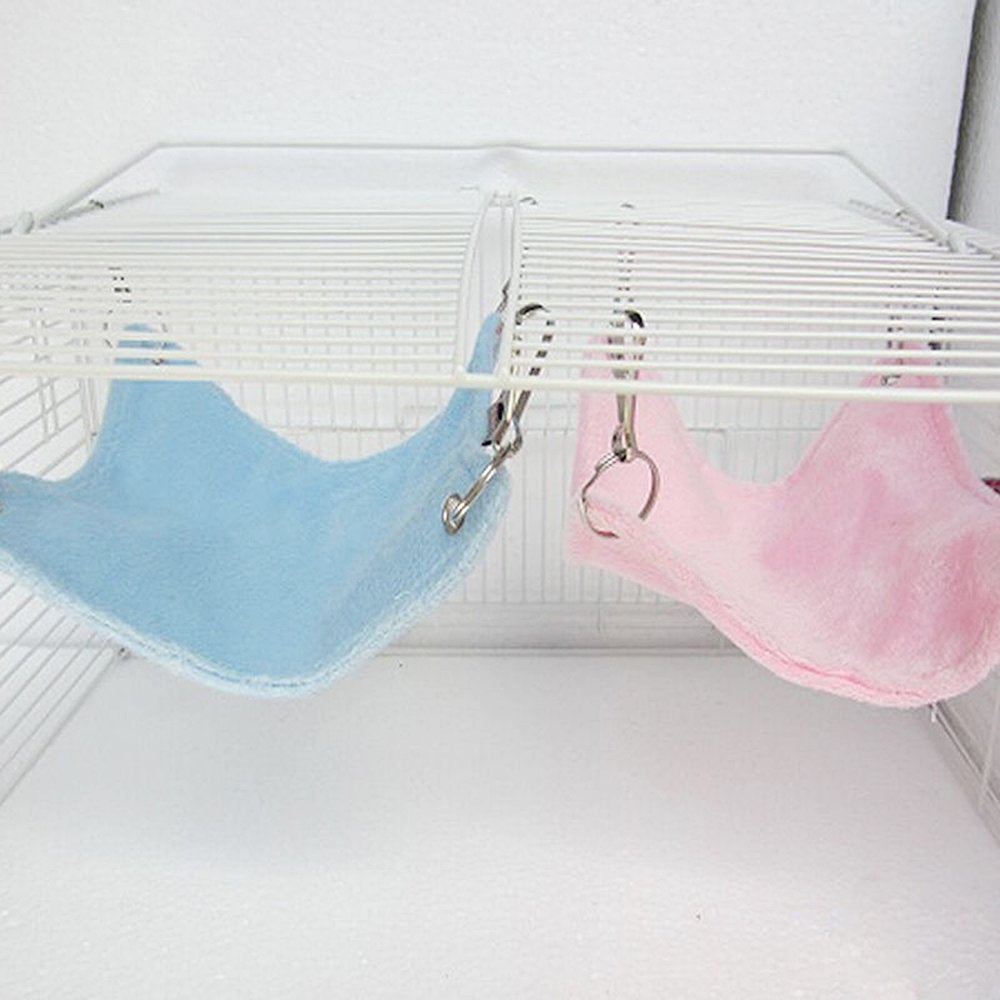 Fleece Hamster Mat Sleeping Hammock Bedding Cushion Pad for Guinea Hamster Small Animal Rat Animals & Pet Supplies > Pet Supplies > Small Animal Supplies > Small Animal Bedding Gazechimp   