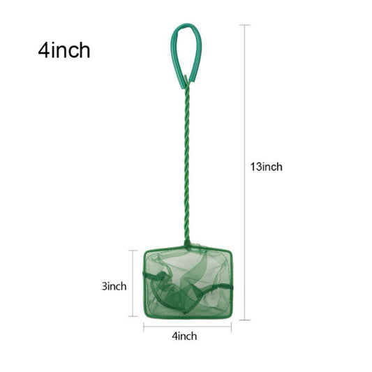 Aquarium Accessories Fish Net Fishingnets with Plastic Handle for Fish Tank Mutilpe Size Optional,4Inch/5Inch/6Inch/8Inch/10Inch Animals & Pet Supplies > Pet Supplies > Fish Supplies > Aquarium Fish Nets Deepablaze 4"  