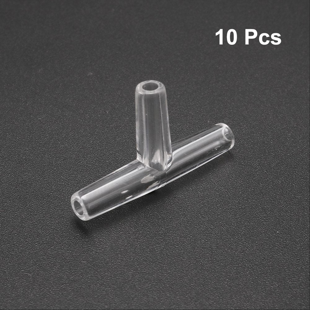 Aquarium Air Valve Connector,Plastic Inline Tubing,Tee,Valves,For 4Mm Fish Tank Pond Air Line 10Pcs Animals & Pet Supplies > Pet Supplies > Fish Supplies > Aquarium & Pond Tubing Unique Bargains   