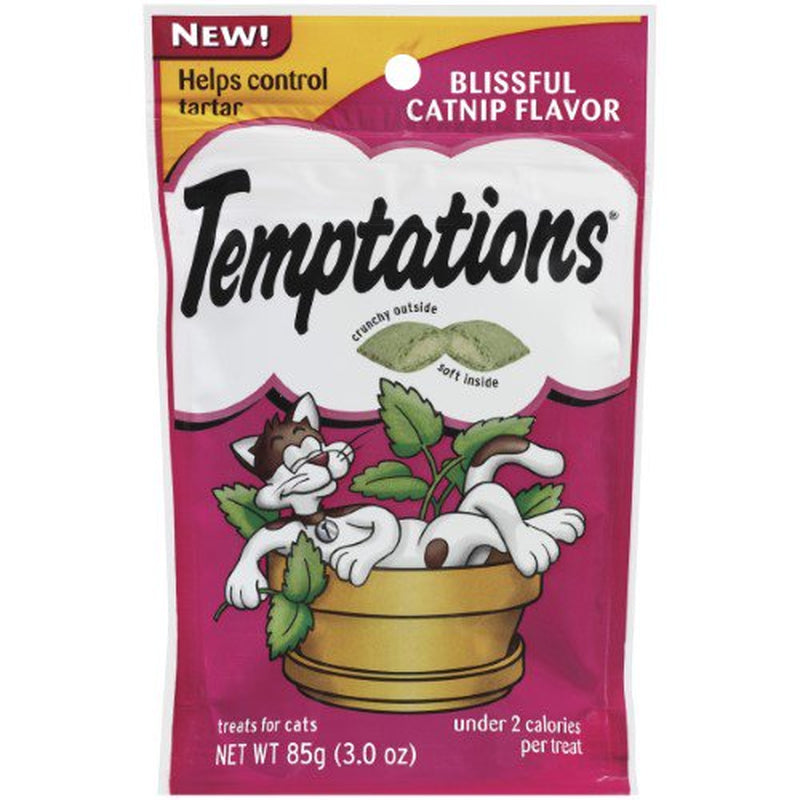 Temptations Blissful Catnip Cat Treats Animals & Pet Supplies > Pet Supplies > Cat Supplies > Cat Treats Whiskas 18 1 