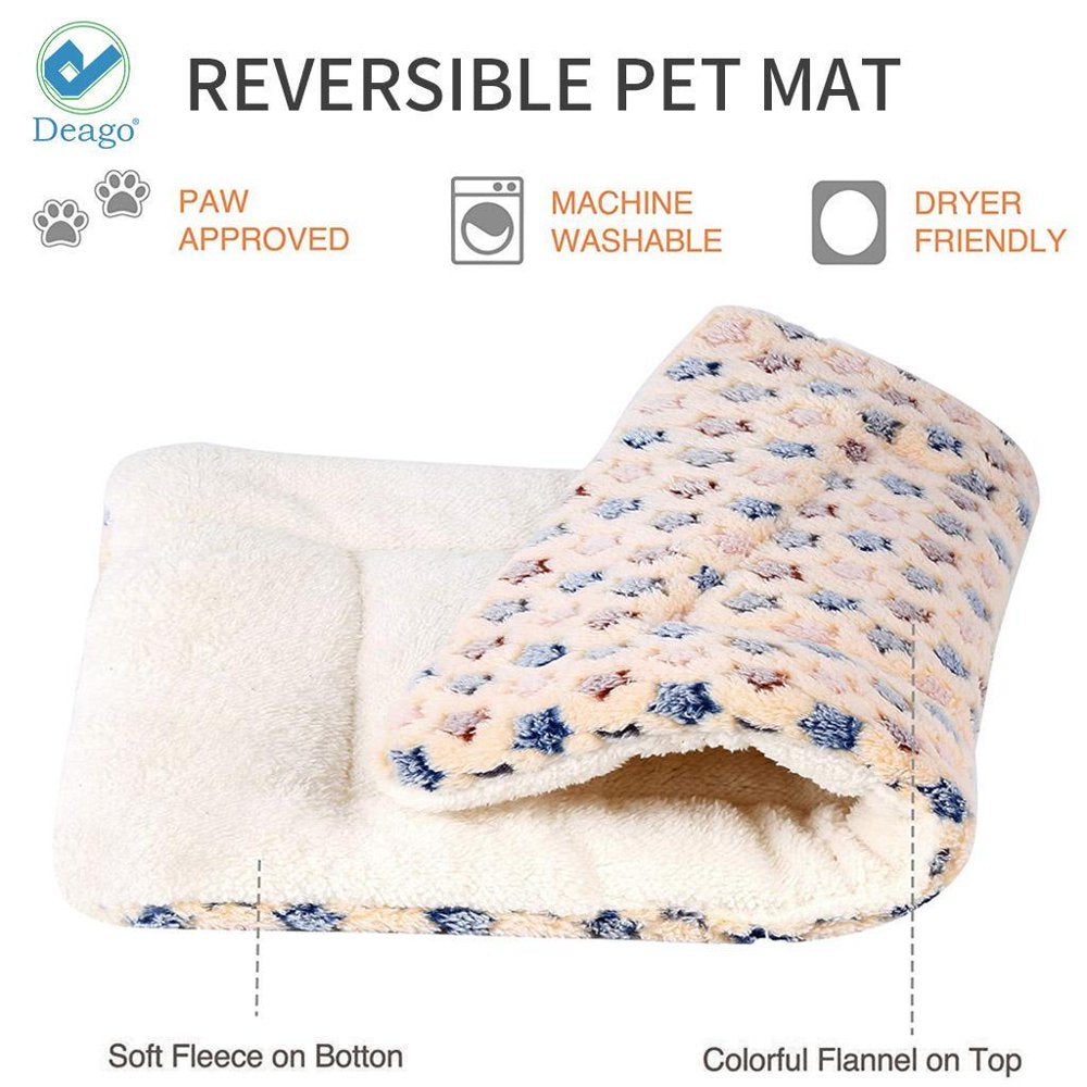 Deago Ultra Soft Pet Bed for Dogs and Cats, Reversible Animals & Pet Supplies > Pet Supplies > Cat Supplies > Cat Beds Deago   