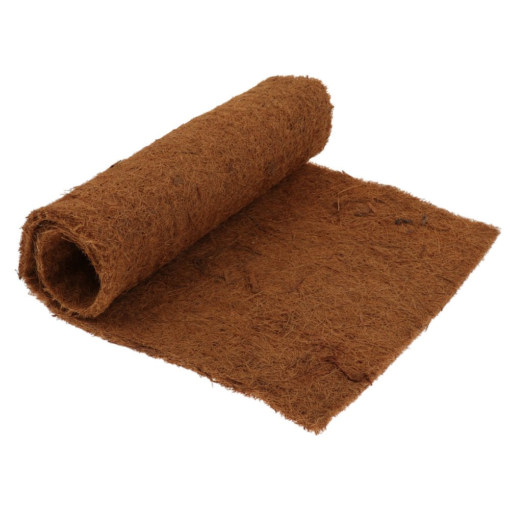 Breathable Coconut Coir Mat for Turtle Liner Reptile Amphibian - 80X40Cm Animals & Pet Supplies > Pet Supplies > Reptile & Amphibian Supplies > Reptile & Amphibian Substrates Gazechimp   