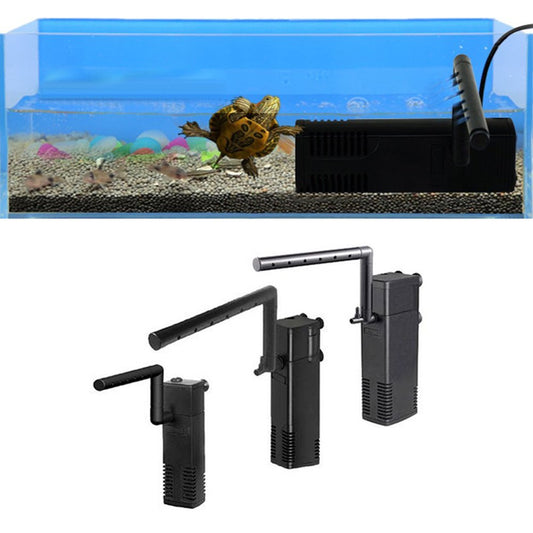 Walbest 300L Mini Aquarium Fish Turtle Tank Quiet Purifier Water Internal Filter Oxygen Pump Animals & Pet Supplies > Pet Supplies > Fish Supplies > Aquarium Filters Walbest 600L  