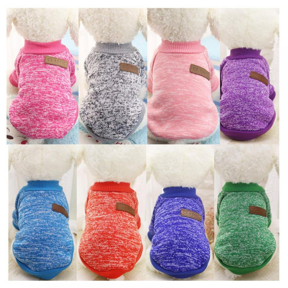 Dog Sweater, Stretchy Pullover Knitwear Dog Coat Jacket, Soft Thickening Warm Pup Dog Knitwear Sweatershirt, Windproof Winter Dog Coat Apparel Outfit with Leash Hole for Small Medium Dogs Cats Animals & Pet Supplies > Pet Supplies > Dog Supplies > Dog Apparel Retap XL Pink 