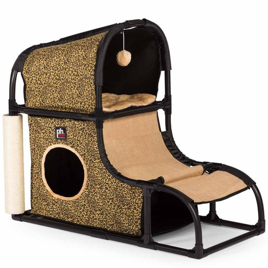 Prevue Pet Products 27" Catville Loft Cat Furniture, Leopard Animals & Pet Supplies > Pet Supplies > Cat Supplies > Cat Furniture Prevue   