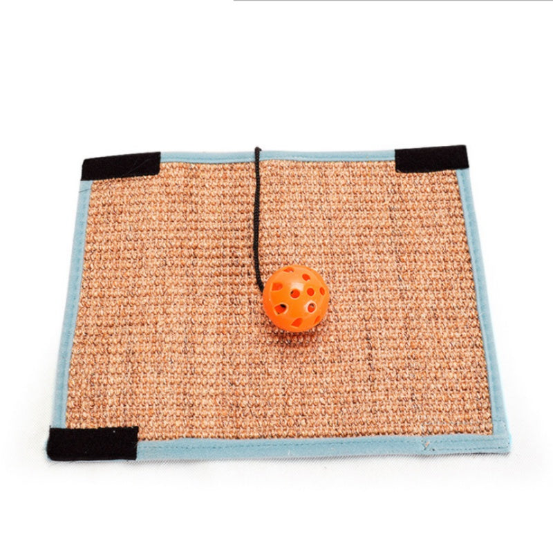 Natural Sisal Cat Scratcher Mat Durable Anti-Slip Cat Scratch Pad Cat  Scratching Pad Pet Cat Dog Scratch Board Protector for Cat Grinding Claws