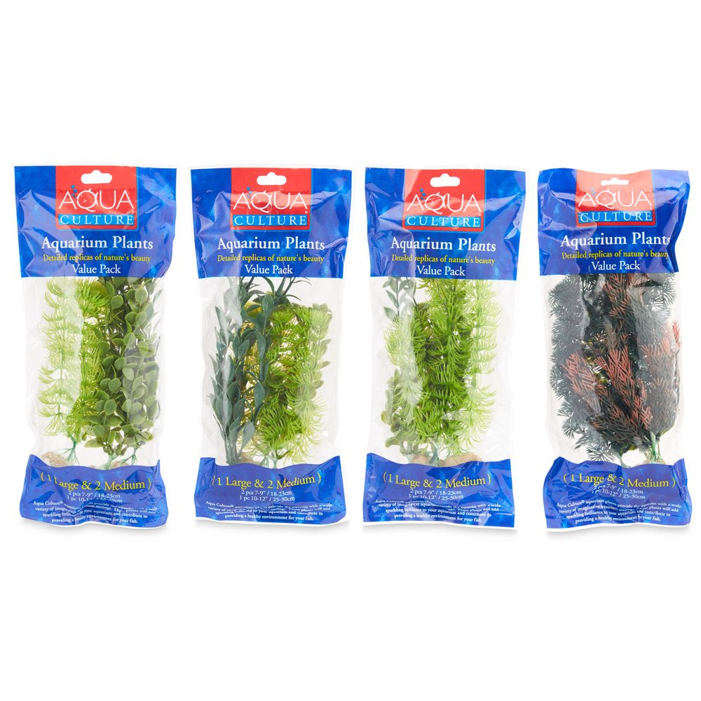 Aqua Culture Moneywort, Cabomba & Foxtail Aquarium Plants Animals & Pet Supplies > Pet Supplies > Fish Supplies > Aquarium Decor Wal-Mart Stores, Inc.   