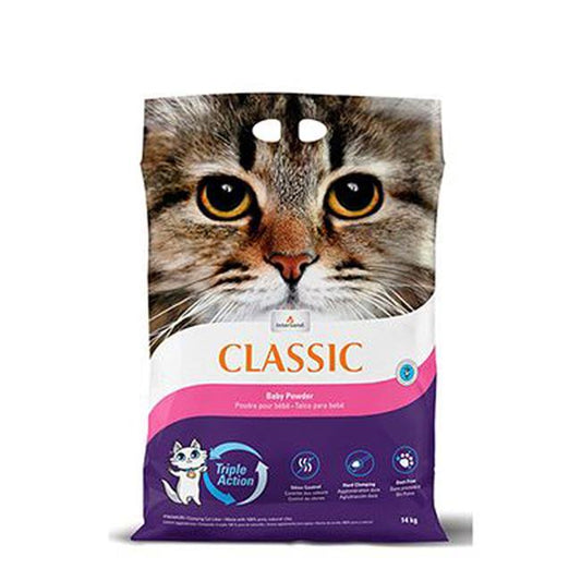 Intersand America 777979570307 30 Lbs Classic Baby Powder Cat Litter Animals & Pet Supplies > Pet Supplies > Cat Supplies > Cat Litter Intersand America   
