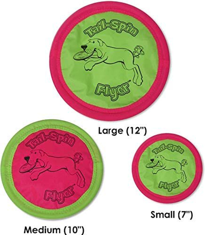 Booda Tail Spin Flyer Big Daddy Frisbee Dog Toy, Large Animals & Pet Supplies > Pet Supplies > Dog Supplies > Dog Toys Doskocil Manufacturing Co Inc   