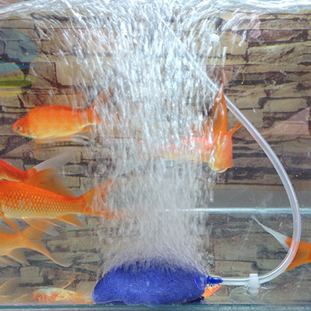 BOOYOU Fish Aquarium Bubble Air Stone Diffuser Fish Tank Aerator Oxygen Pump Ornament Decor Animals & Pet Supplies > Pet Supplies > Fish Supplies > Aquarium Air Stones & Diffusers BOOYOU   