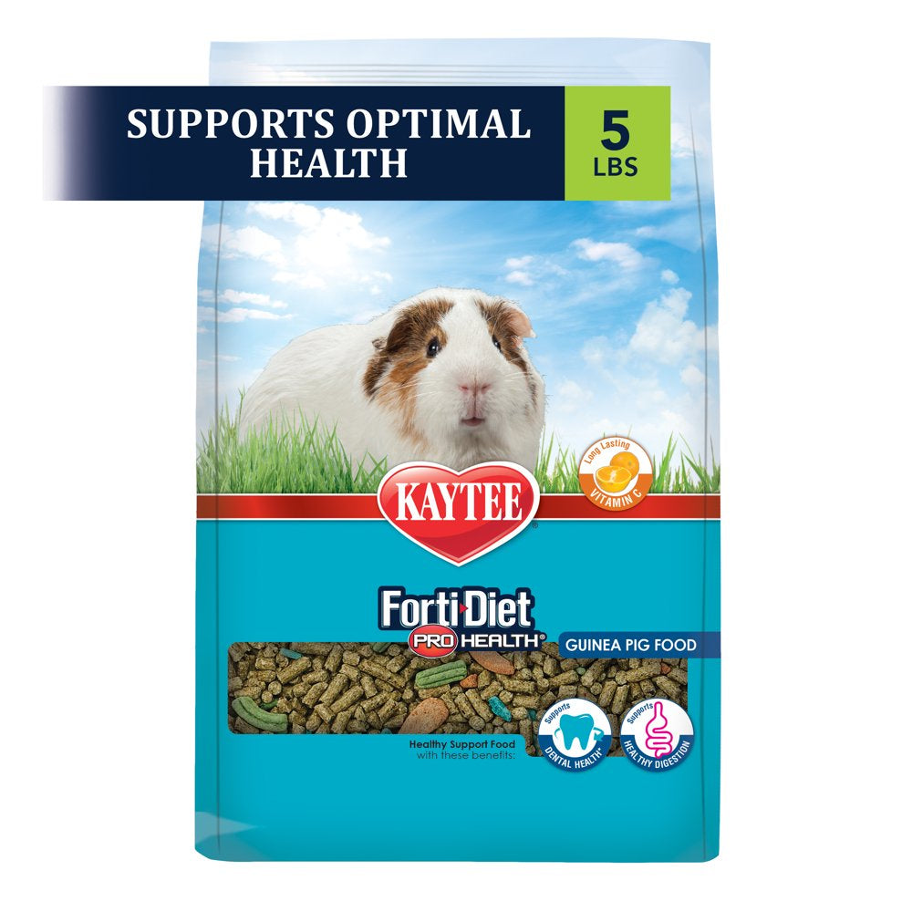 Kaytee Forti-Diet Pro Health Guinea Pig Food, 5 Lb Animals & Pet Supplies > Pet Supplies > Small Animal Supplies > Small Animal Food Central Garden and Pet   