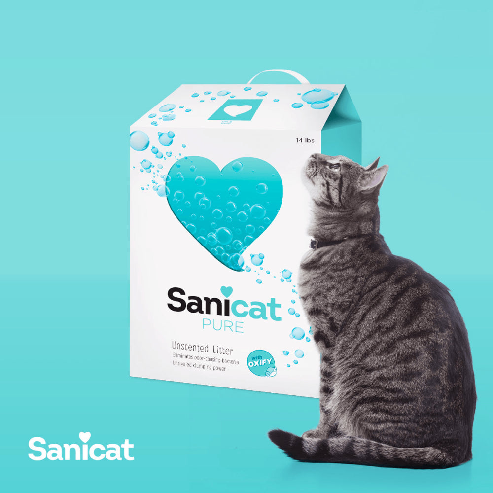 Sanicat Pure Clumping Cat Litter with Oxify, 14 Lb. Box Animals & Pet Supplies > Pet Supplies > Cat Supplies > Cat Litter Tolsa   