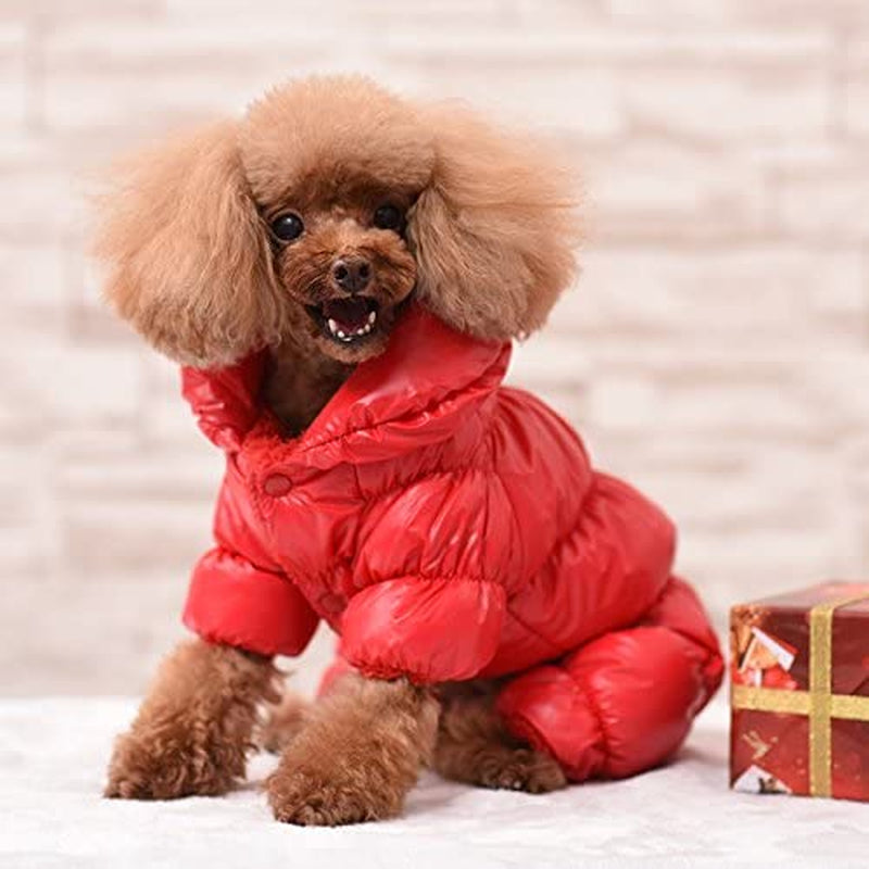 Frieyss Cute Green Dog Hoodie Clothes Costume Dog Fleece Sweater for Dogs Puppy Coat Dog Warm Clothe (Green, X-Small) Animals & Pet Supplies > Pet Supplies > Dog Supplies > Dog Apparel Frieyss Winter Red X-Small 