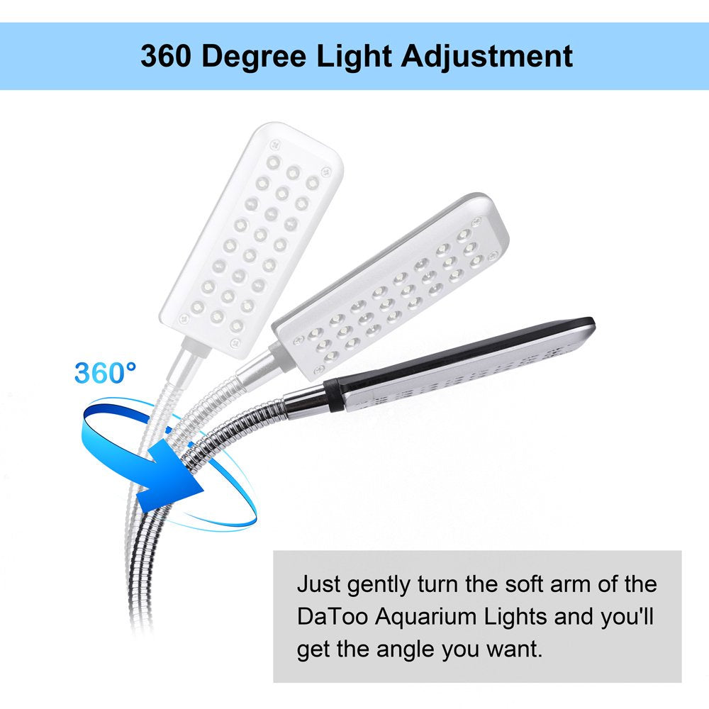 LED Aquarium Light, Fish Tank Light, Clip on Fish Tank Lighting Color Animals & Pet Supplies > Pet Supplies > Fish Supplies > Aquarium Lighting Saikoo   