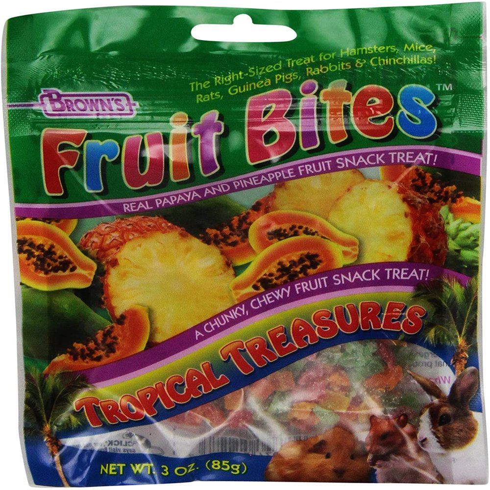 Brown'S Extreme! Tropical Treasure Small Animal Treats Animals & Pet Supplies > Pet Supplies > Small Animal Supplies > Small Animal Food F.M. Brown's Sons, Inc.®   