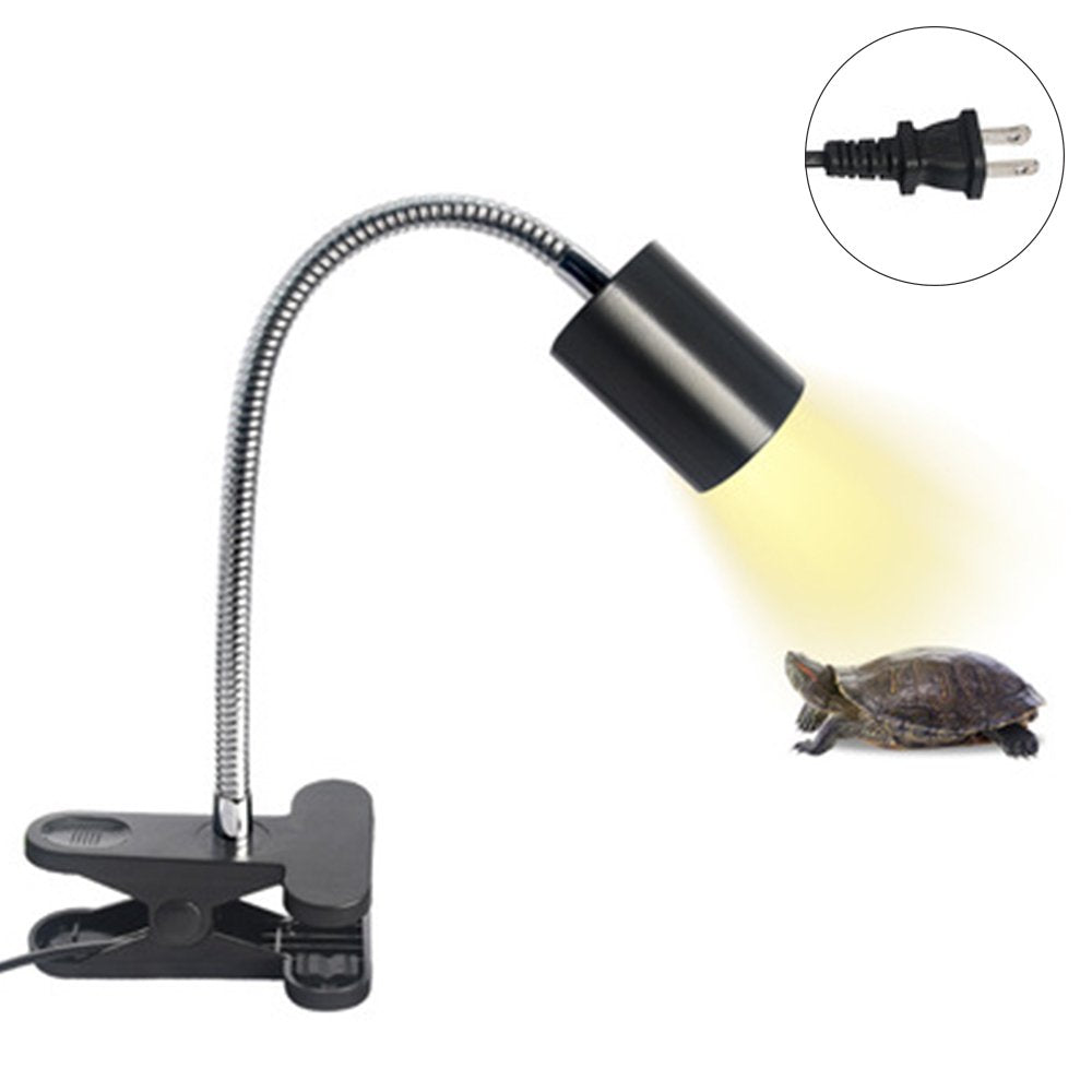 Heat Lamp for Reptiles Turtle,Clamp Lamp Holder with Halogen Bulb,Heating Lamp for Reptile and Amphibian Habitat Basking Animals & Pet Supplies > Pet Supplies > Reptile & Amphibian Supplies > Reptile & Amphibian Habitats Saikoo   