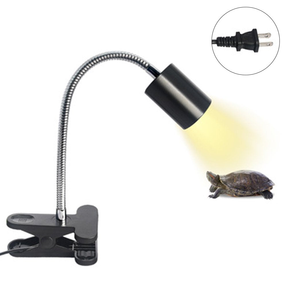 Heat Lamp for Reptiles Turtle,Clamp Lamp Holder with Halogen Bulb,Heating Lamp for Reptile and Amphibian Habitat Basking Animals & Pet Supplies > Pet Supplies > Reptile & Amphibian Supplies > Reptile & Amphibian Habitats Peralng   