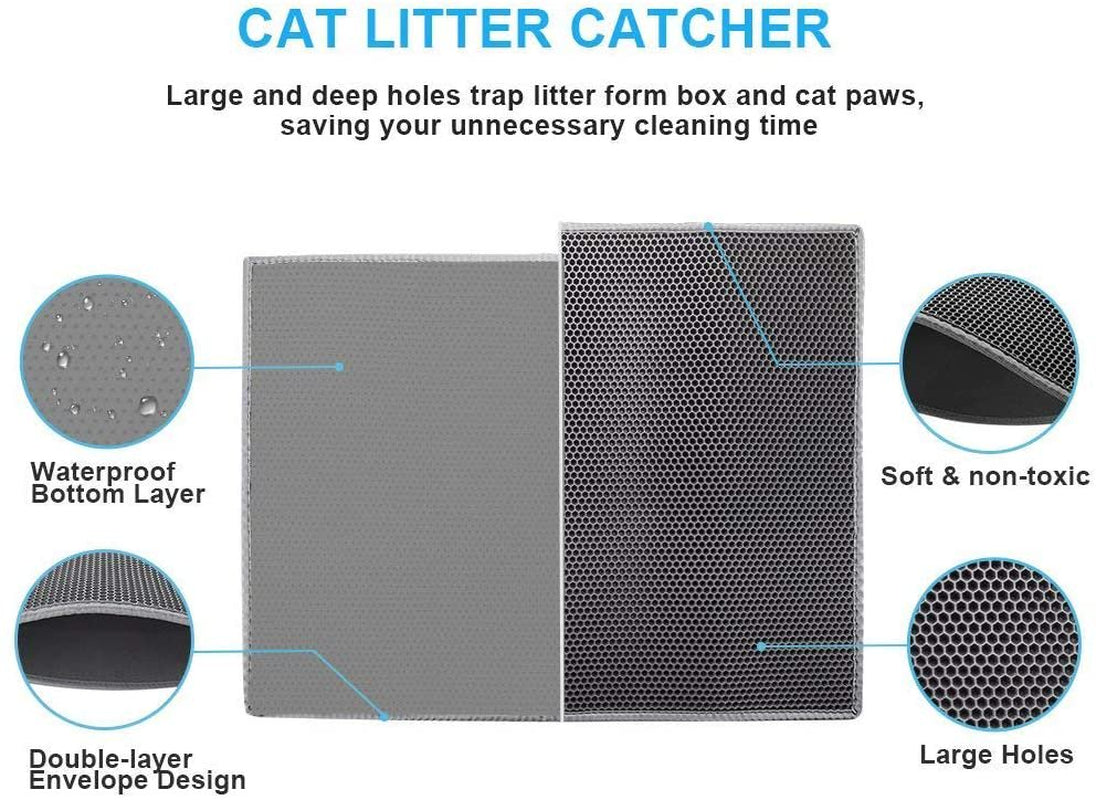 Cat Litter Mat-Super Size Animals & Pet Supplies > Pet Supplies > Cat Supplies > Cat Litter Nafxzy   