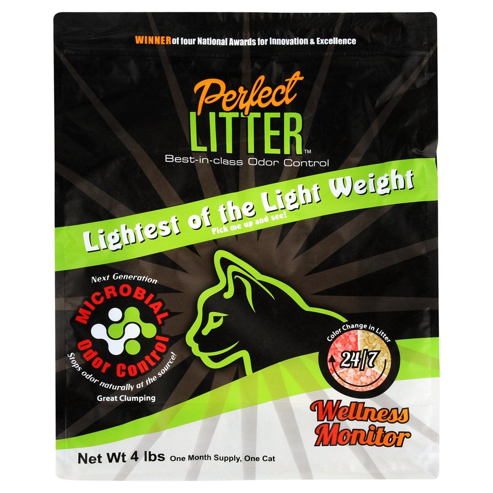 Perfect Litter Alert with Wellness Indicator Cat Litter, 4 Lb. Animals & Pet Supplies > Pet Supplies > Cat Supplies > Cat Litter Pet Healthy Holdings, LLC.   