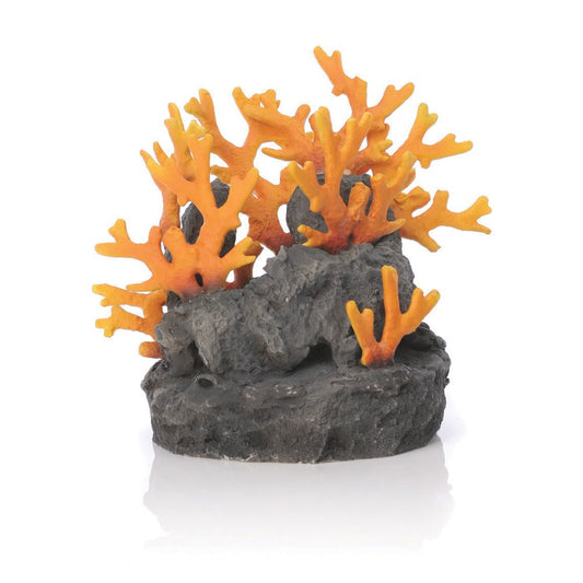 Biorb Lava Rock with Fire Coral Aquarium Ornament Animals & Pet Supplies > Pet Supplies > Fish Supplies > Aquarium Decor Oase   