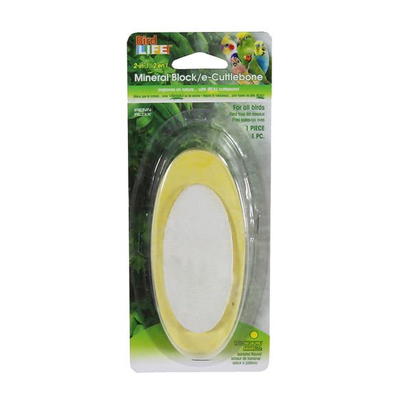 ECUTTLEBONE-BANANA FLAVOR Animals & Pet Supplies > Pet Supplies > Bird Supplies > Bird Treats Penn-Plax   