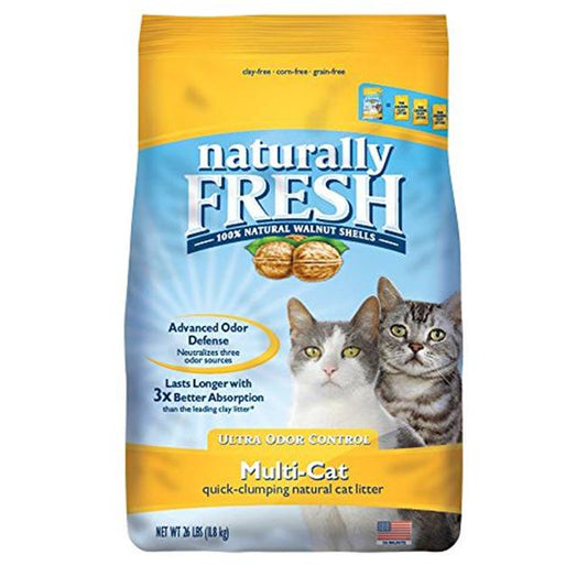 Eco-Shell&#44; Purr & Simple 26 Lbs Naturally Fresh Walnut-Based Ultra Odor Control Quick Clumping Multi Cat Litter Animals & Pet Supplies > Pet Supplies > Cat Supplies > Cat Litter Eco-Shell Purr & Simple   