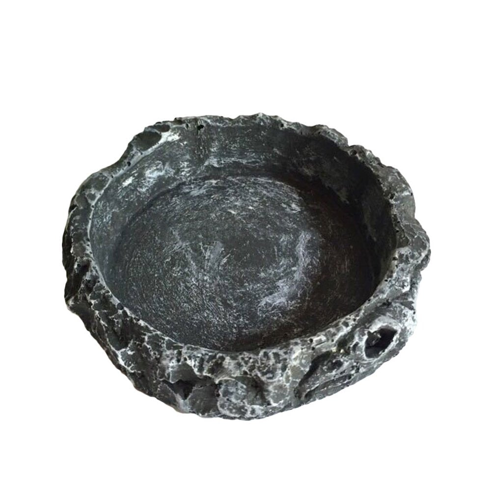 BOOYOU Reptile Food Bowl Worm Dish Resin Pet Bowls Amphibian Feeder Mealworms Feeder Animals & Pet Supplies > Pet Supplies > Reptile & Amphibian Supplies > Reptile & Amphibian Food BOOYOU   