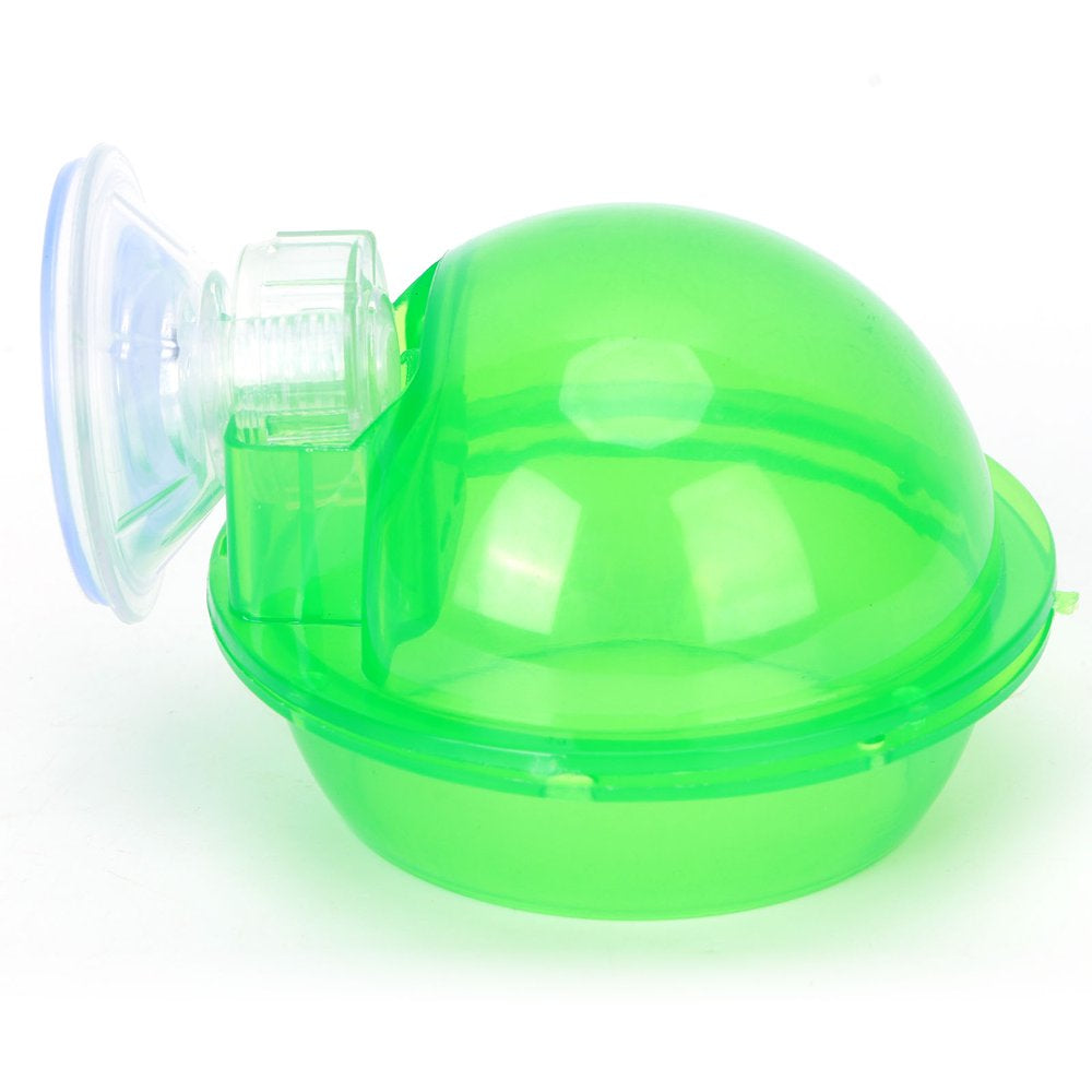 EBTOOLS Suction Cup Reptile Feeder Translucent Aquatic Nursery Basin for Amphibian Reptile Tortoise Gecko Snake Lizard,Worm Live Fodder Container,Suction Cup Reptile Feeder Animals & Pet Supplies > Pet Supplies > Reptile & Amphibian Supplies > Reptile & Amphibian Food EBTOOLS   