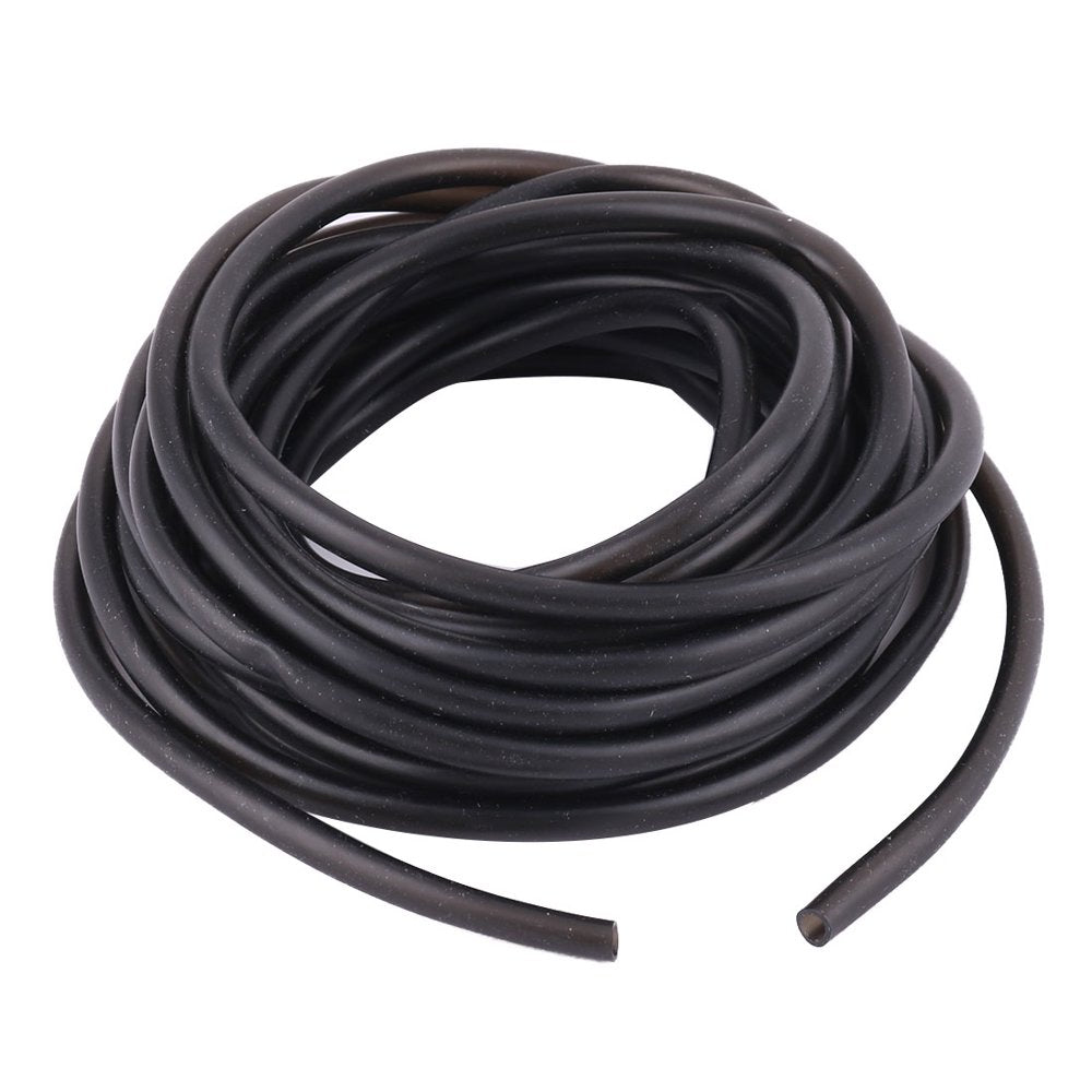 Unique Bargainsaquarium Underwater Rubber Flexible Oxygen Air Tube Pipe Black 6.4M Long Animals & Pet Supplies > Pet Supplies > Fish Supplies > Aquarium & Pond Tubing Unique-Bargains   