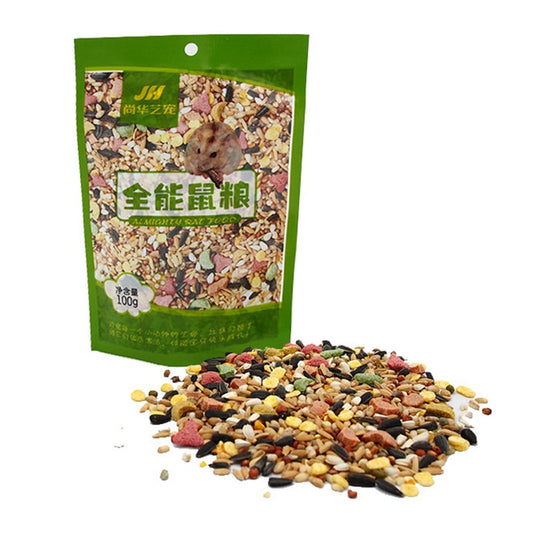 Small Animal Food for Hamsters Natural Seeds Mix Includes Protein Fiber Fat Animals & Pet Supplies > Pet Supplies > Small Animal Supplies > Small Animal Food UAOUIRA   