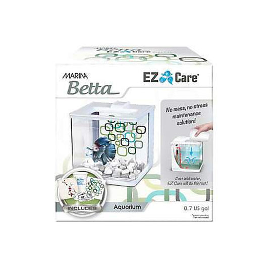 Marina Betta Ez Care 1 Gallon Betta Fish Tank Kit for Betta and Other Small Fish Animals & Pet Supplies > Pet Supplies > Fish Supplies > Aquarium Decor Marina   