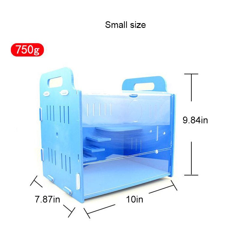 Hamster Cage Breathable Portable Hamster Habitat Pet Cage for Small Animals Animals & Pet Supplies > Pet Supplies > Small Animal Supplies > Small Animal Habitats & Cages Bangcool   