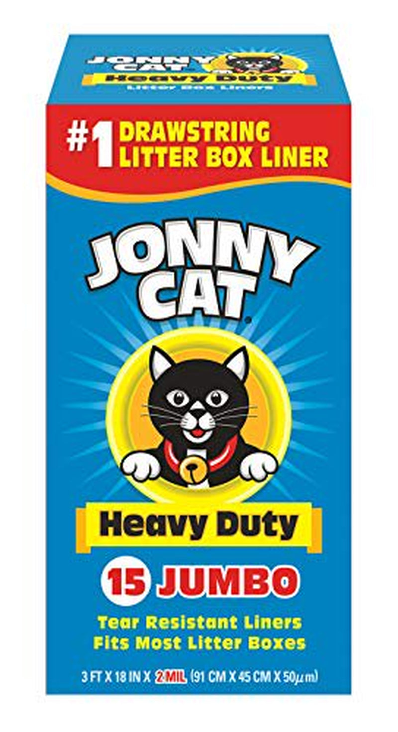 Jonny Cat Heavy Duty Drawstring Cat Litter Box Liners Animals & Pet Supplies > Pet Supplies > Cat Supplies > Cat Litter Box Liners Oil Dri Corporation of America   