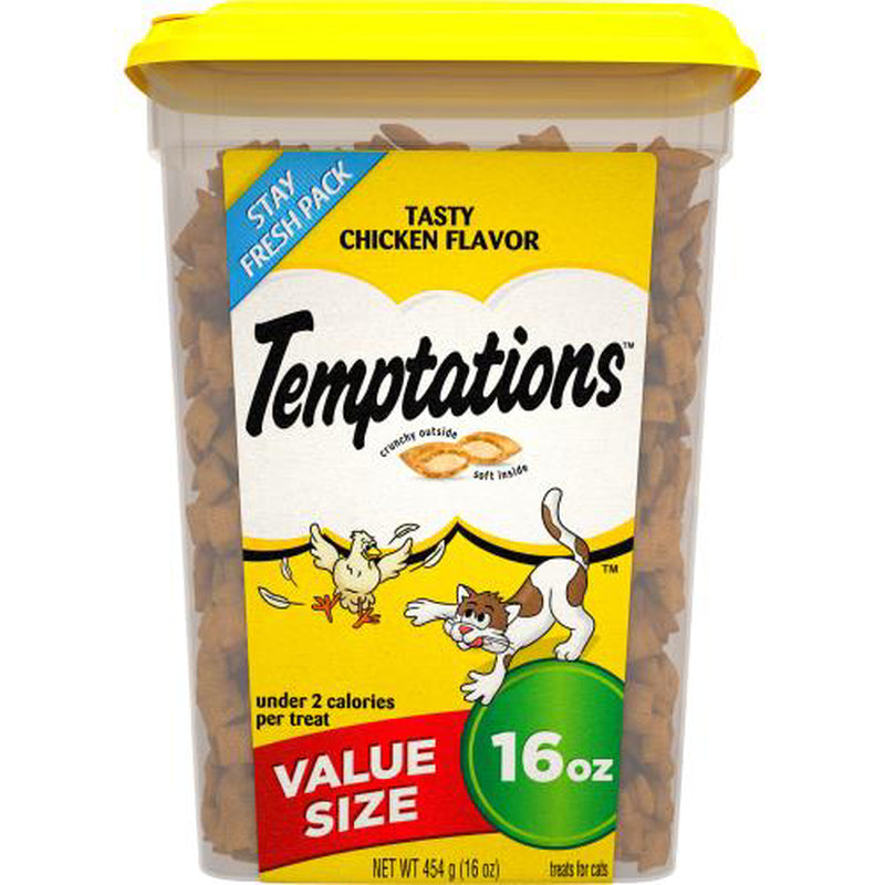 Temptations 16 Oz. Tasty Chicken Cat Treat Animals & Pet Supplies > Pet Supplies > Cat Supplies > Cat Treats WHISKAS 2 1 