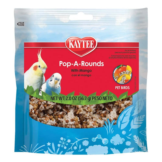 Kaytee Fiesta Pop-A-Rounds Mango Treat for Birds 2Oz (Free Shipping) Animals & Pet Supplies > Pet Supplies > Bird Supplies > Bird Treats Kaytee   