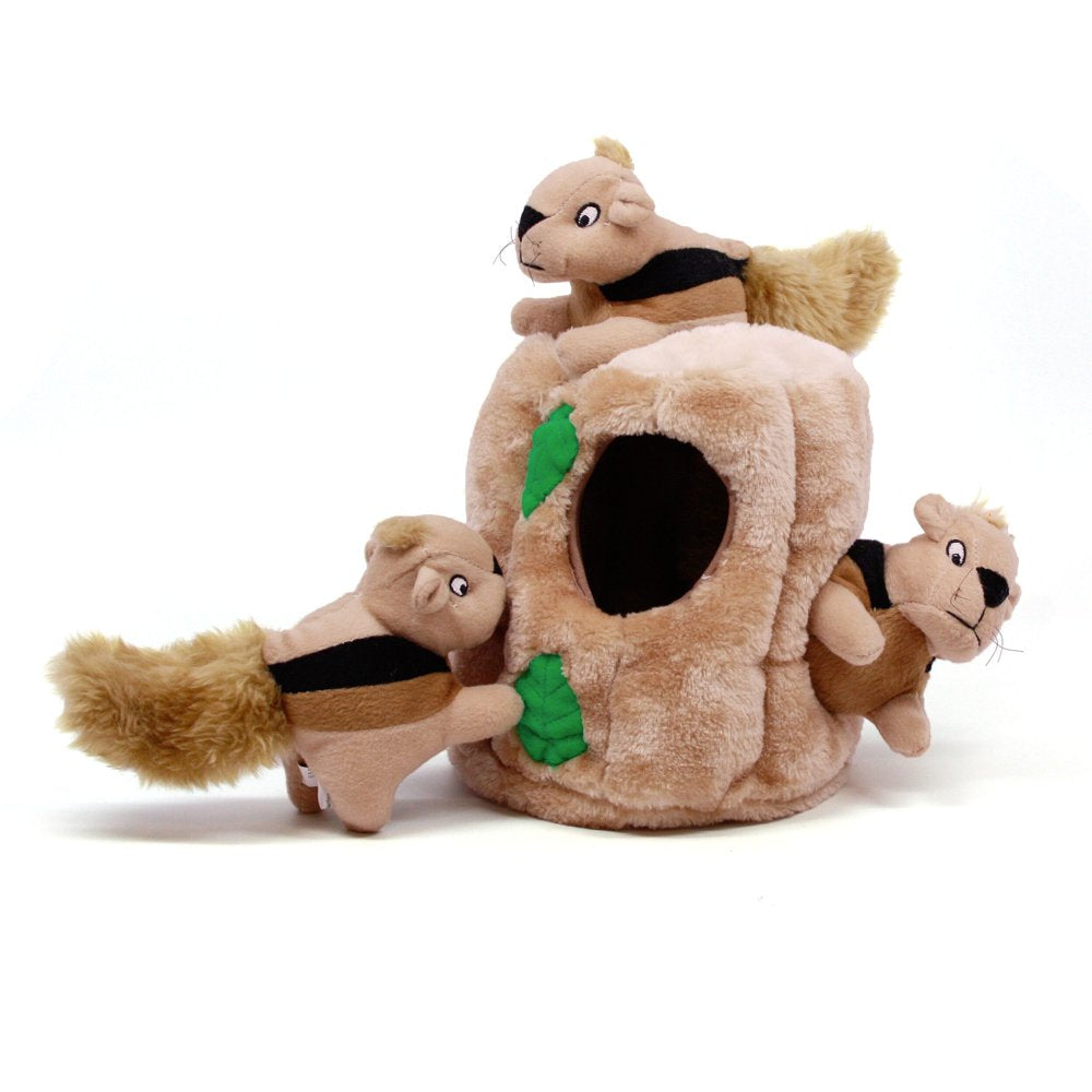 Outward Hound Hide a Squirrel Plush Dog Toy Puzzle, Brown, Large Animals & Pet Supplies > Pet Supplies > Dog Supplies > Dog Toys Outward Hound Holdings L  