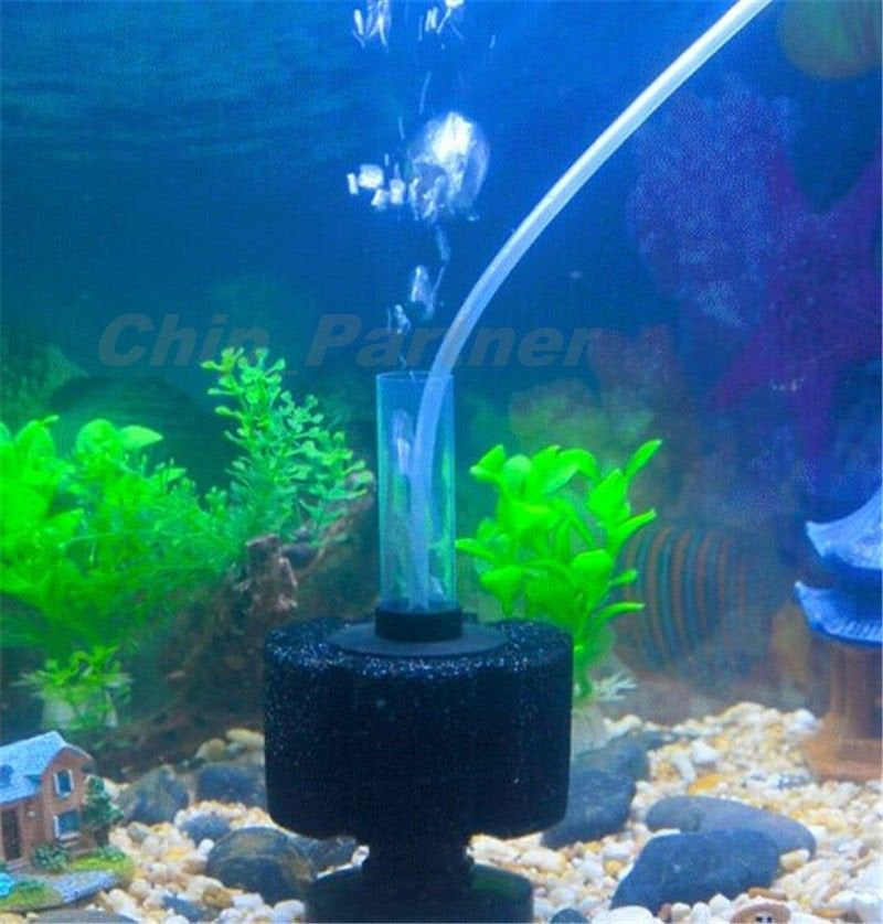 Aquarium Bio Sponge Filters for Breeding Fry Betta Shrimp Nano Fish Tank up to 10 Gal, 4 -Pack