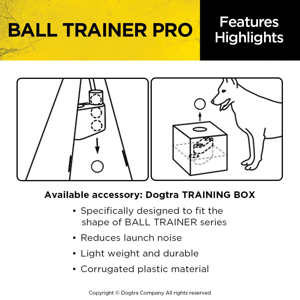 Dogtra BALL TRAINER PRO Dog Trainer Rechargeable 100-Yard Dual-Function Launcher/Dropper Animals & Pet Supplies > Pet Supplies > Dog Supplies > Dog Treadmills Dogtra   