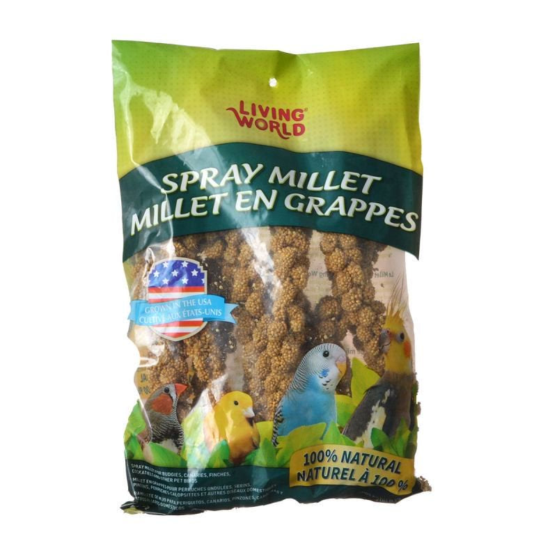 Living World Spray Millet 7 Oz (12 Count) Animals & Pet Supplies > Pet Supplies > Bird Supplies > Bird Treats Living World   